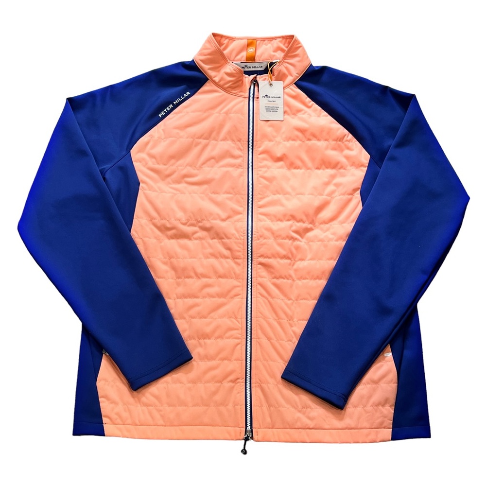 Peter Millar Crown Sport Hyperlight Merge Quilted Hybrid Golf Jacket XL $185